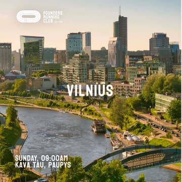 Cover Image for Founders Running Club :: Vilnius