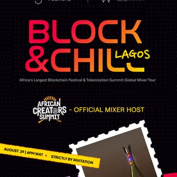 Cover Image for Block & Chill Lagos: Africa Blockchain Festival 2026 X World Token Summit 4.0 Global Mixer hosted by ACS