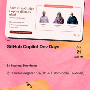 Cover Image for Dev Days | Stockholm, Sweden