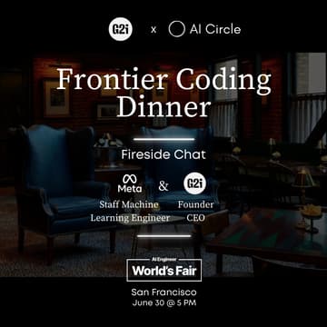 Cover Image for [AI Engineer] Frontier Coding Dinner co-hosted by G2i and AI Circle