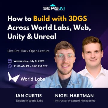 Cover Image for How to Build with 3DGS Across World Labs, Web, Unity & Unreal