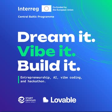 Cover Image for Dream it. Vibe it. Build it.