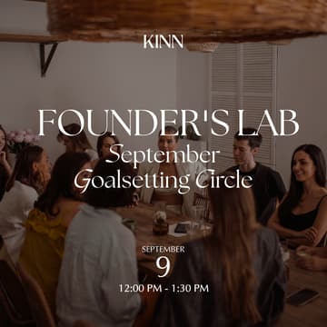 Cover Image for Founder's Lab: September Goalsetting Circle