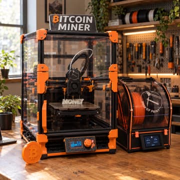 Cover Image for Proof of Print Preview Night: 3D Printing and Bitcoin Mining