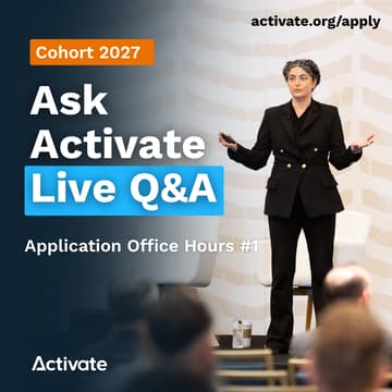 Cover Image for Ask Activate Live Q&A #1