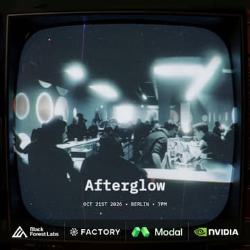 Cover Image for Afterglow: Black Forest Labs x Factory x Modal x NVIDIA