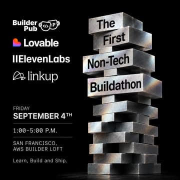 Cover Image for The First Non-Tech Buildathon