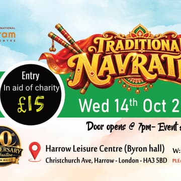 Cover Image for Day 5 - Wednesday - 14th Oct - Navratri Festival 2026