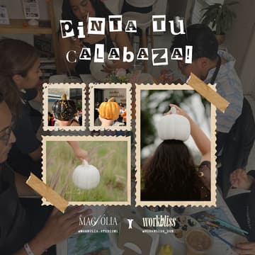Cover Image for Taller Pinta Calabazas 🎃