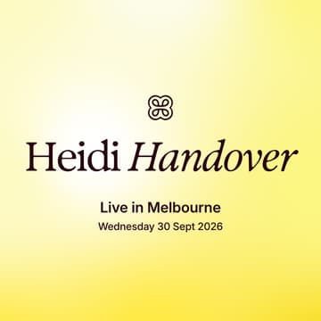 Cover Image for Heidi Handover: Live in Melbourne