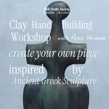Cover Image for Amsterdam | Clay Hand Building Workshop on Ancient Greek Sculpture with Paris Vivianne