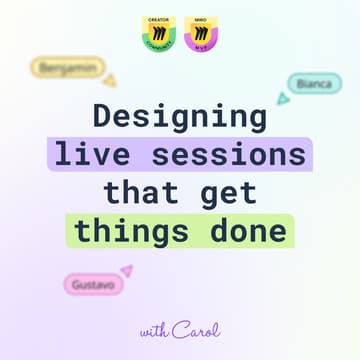 Cover Image for Designing Live Sessions for Getting Things Done #4