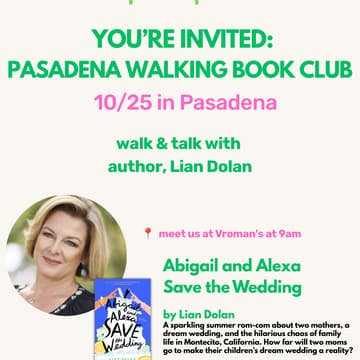 Cover Image for Pasadena Walking Book Club with Lian Dolan
