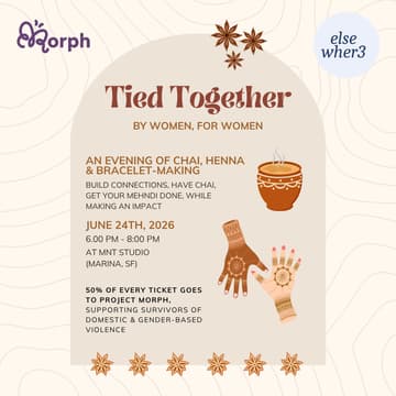 Cover Image for Beads, henna & giving back — by elsewher3 x project morph