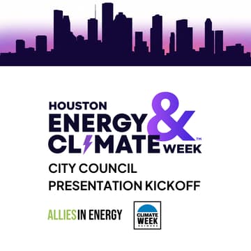 Cover Image for 2026 Houston Energy & Climate Week City Council Presentation