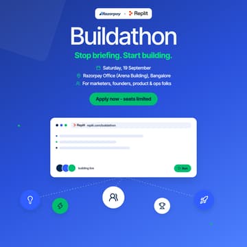Cover Image for Buildathon - Razorpay x Replit
