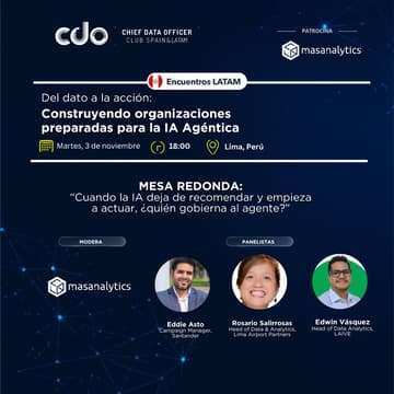 Cover Image for Del dato a la acción: construyendo organizaciones preparadas para la IA Agéntica