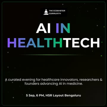 Cover Image for AI in HealthTech | Bengaluru