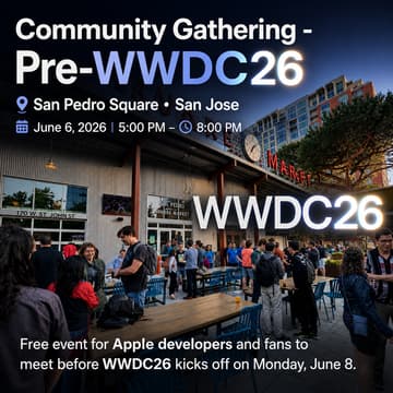 Cover Image for Community Gathering - Pre-WWDC26