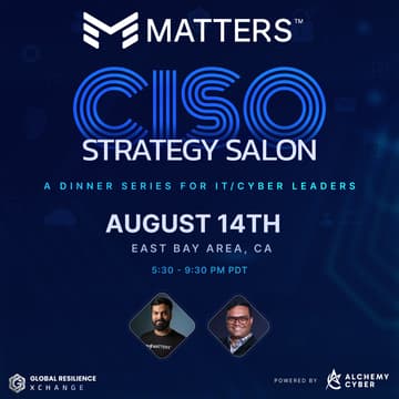 Cover Image for CISO Strategy Salon - East Bay Area