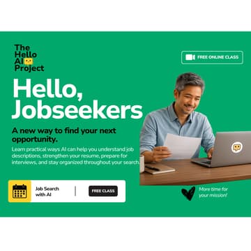 Cover Image for Hello, AI - Job Search & AI
