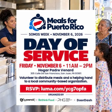 Cover Image for Meals for Puerto Rico: Day of Service