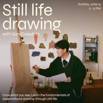 Cover Image for Still Life Drawing with SamDoesArts