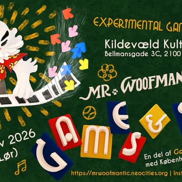 Cover Image for Mr Woofmantic Games & Jazz 2026 🎮🎷