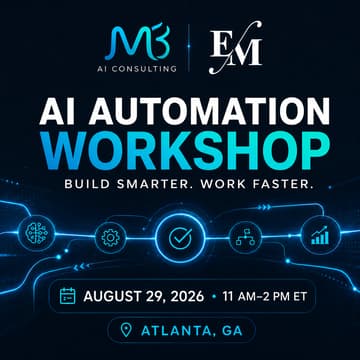 Cover Image for AI Automation Workshop - Me3 AI x Elevation Marketing