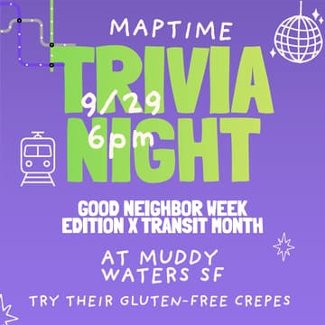 Cover Image for MapTime Trivia: Good Neighbour Week Edition x Transit Month