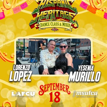 Cover Image for 517 Hispanic Heritage - Dance Class & Mixer