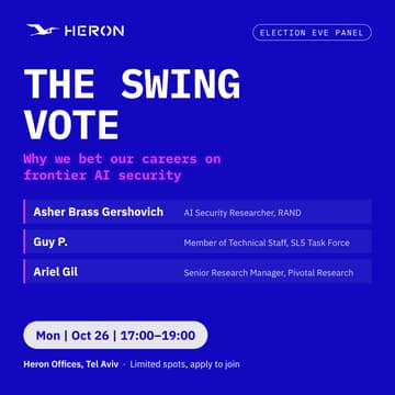 Cover Image for The Swing Vote: Why We Bet Our Careers on Frontier AI Security
