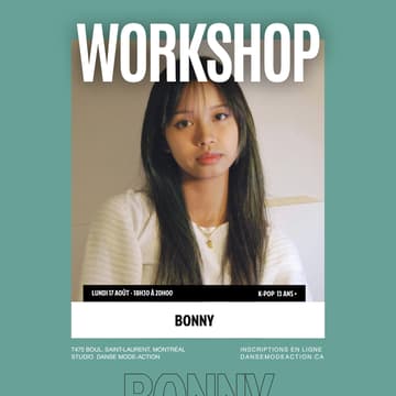 Cover Image for Bonnyta - Workshop K-Pop - 13 ans +