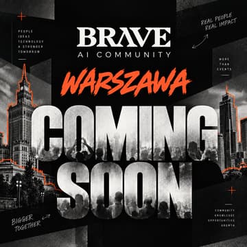 Cover Image for BRAVE AI COMMUNITY Warszawa