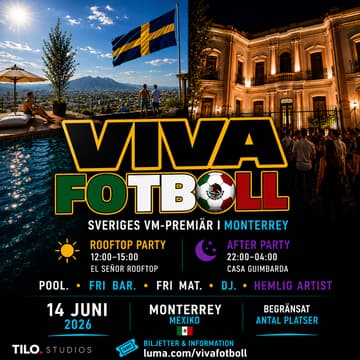 Cover Image for VIVA FOTBOLL! – SVERIGE I MONTERREY 🇲🇽