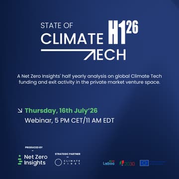 Cover Image for State of Climate Tech H1'26 webinar