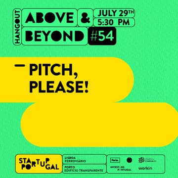 Cover Image for Hangout #54 | PITCH, please!
