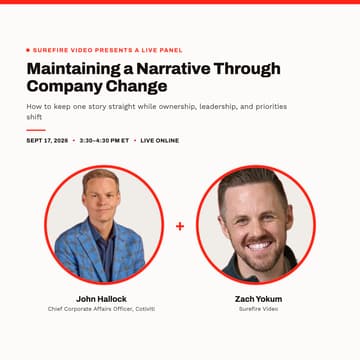 Cover Image for Maintaining a Narrative Through Company Change: How to keep one story straight while ownership, leadership, and priorities shift