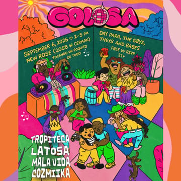 Cover Image for GOLOSA: DAY PARI FOR THE GAYS, THEYS & BABES 💋
