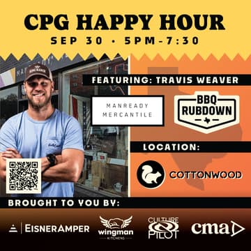 Cover Image for CPG Houston Happy Hour – Sep 30 w/ Travis Weaver