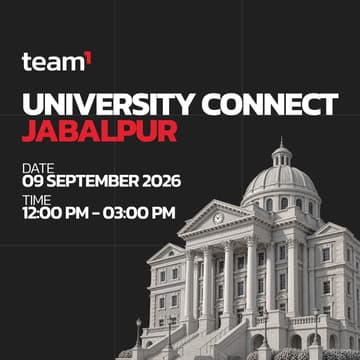 Cover Image for Team1 Campus Connect - BGIEM Jabalpur