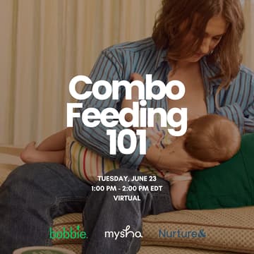 Cover Image for VIRTUAL: Mysha x Bobbie: Combo Feeding 101