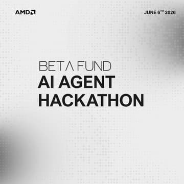 Cover Image for Beta Fund X AMD AI Agent Hackathon
