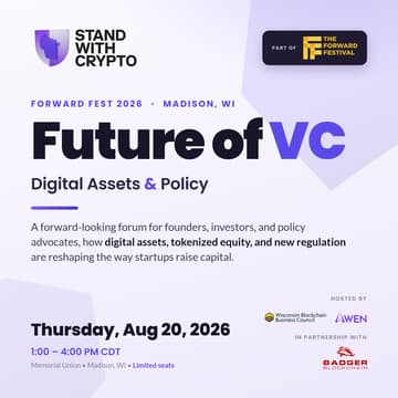 Cover Image for Forward Fest 26 - Future of VC: Digital Assets & Policy