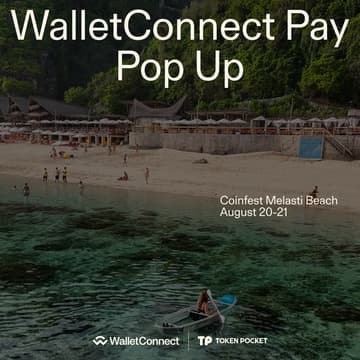 Cover Image for WalletConnect Pay Bali Pop-Up @ Coinfest
