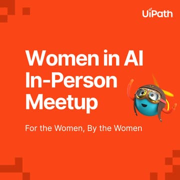 Cover Image for Women in AI Meetup [For the Women, By the Women]