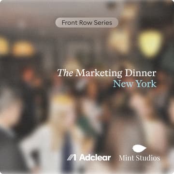 Cover Image for Front Row - Marketing Leaders Dinner NY
