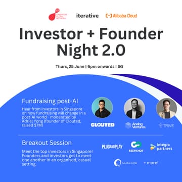 Cover Image for Investor + Founder Night 2.0