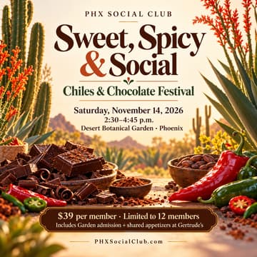 Cover Image for Sweet, Spicy & Social with PHX Social Club