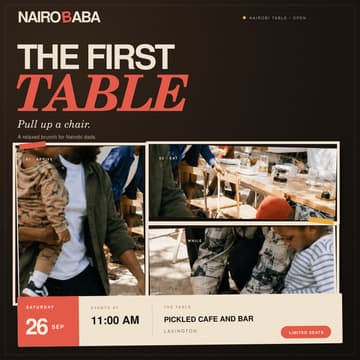 Cover Image for The First Table